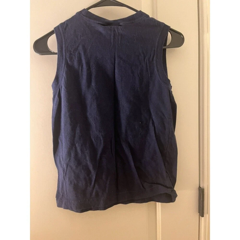 Gymboree Boys Graphic Print Muscle Shirt Tank Size 7 Blue
